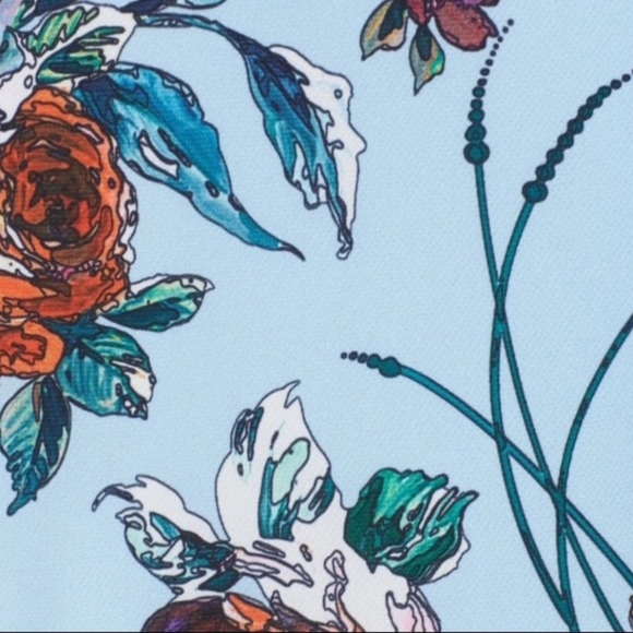 NWOT Cooper St Botanical Asymmetrical Dress - Picture 3 of 4